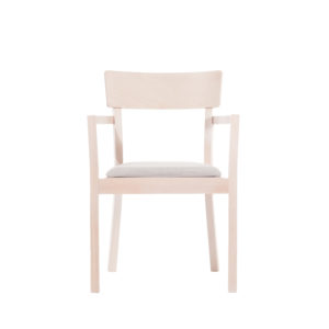 Bergamo – krzesło z podłokietnikami z kolekcji TON